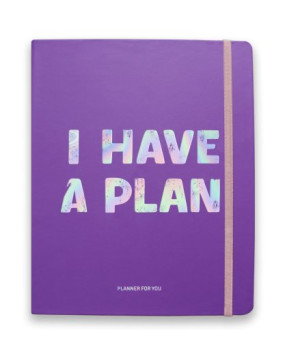 Планер I have a plan фиолетовый